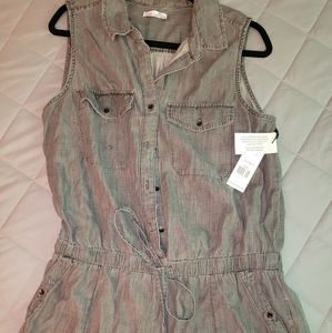 Dex Utility romper XL in gray